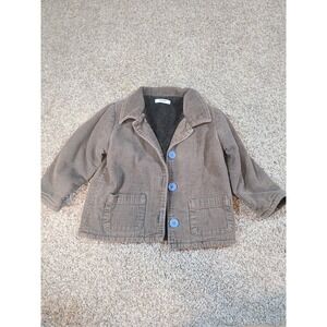 Baby boden corduroy fleece jacket size 2-3y